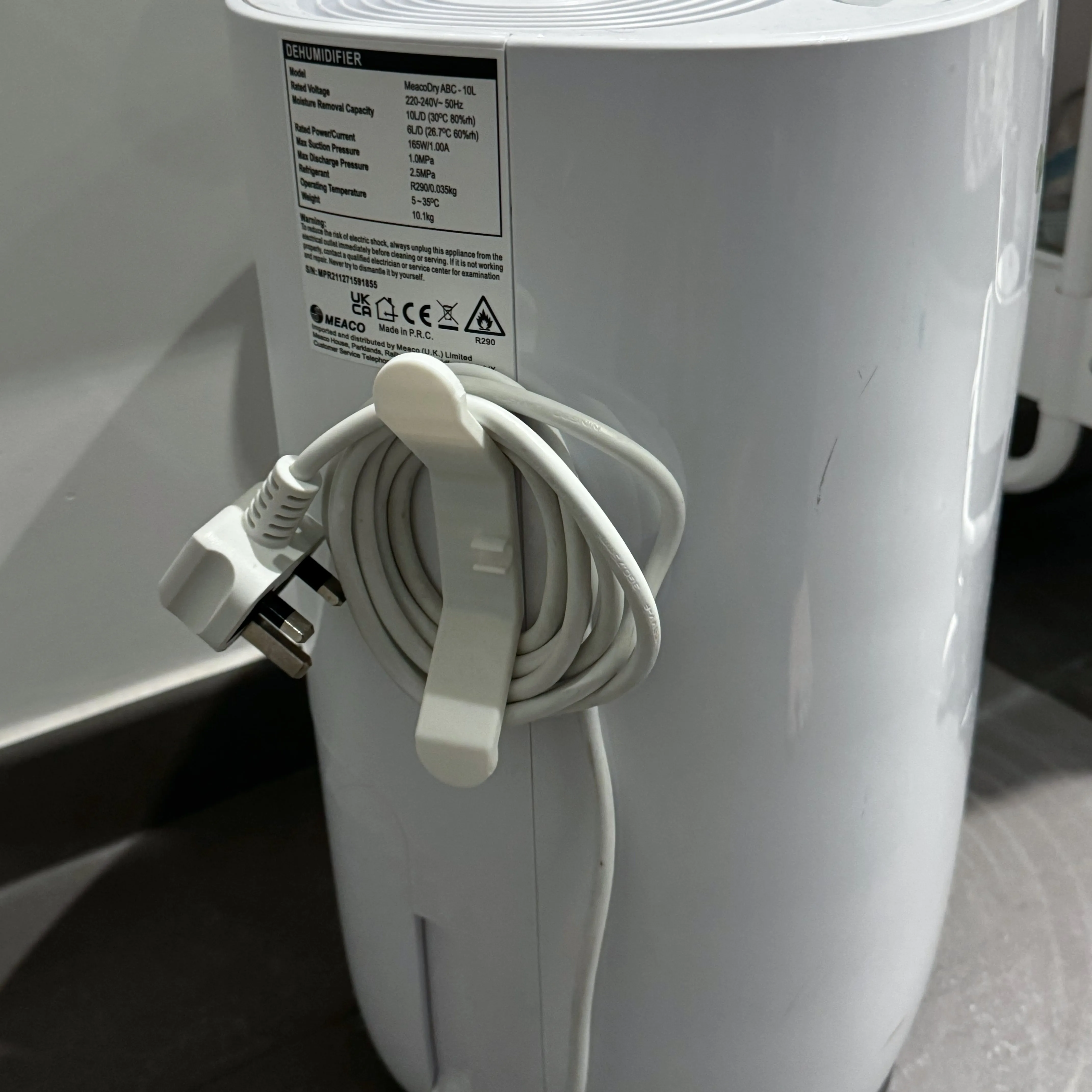 Dehumidifier Cable Wrap